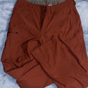 Eddie Bauer Men's Rust Cargo Pants